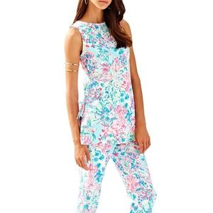 LILLY PULITZER Donna Tunic Top M NWT